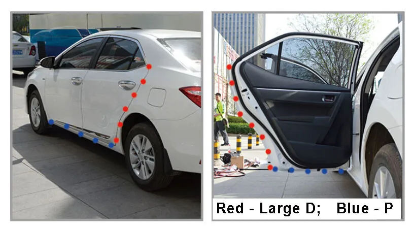 Для Toyota Corolla Camry резиновое уплотнение ремни спереди и сзади двери капот крышка багажника анти шум пыли уплотнительные полосы B D P Z Тип