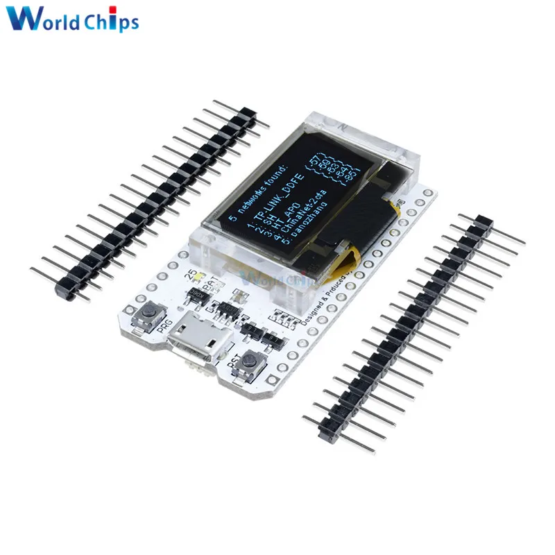 ESP32 0,96 дюймовый синий OLED цифровой дисплей Bluetooth Wi-Fi комплект 32 модуля CP2102 32 M Flash интернет макетная плата для Arduino