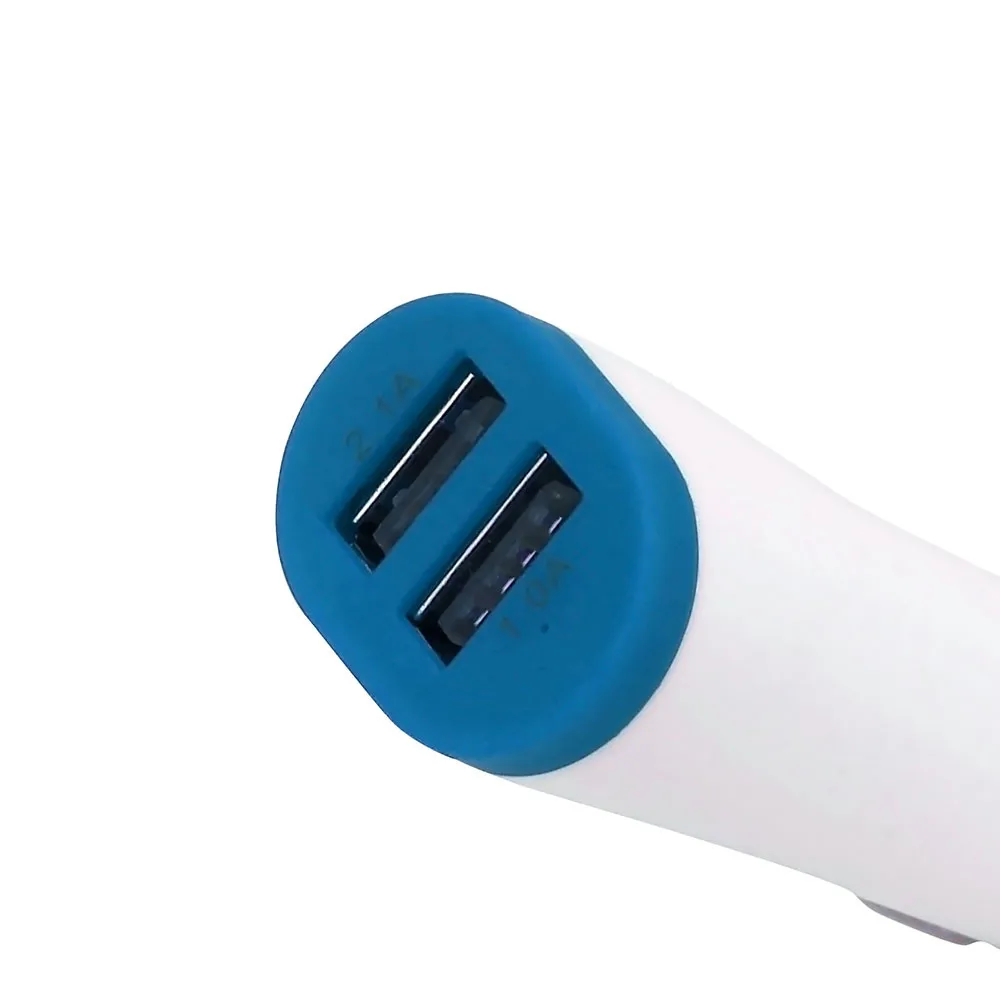 Автомобильное зарядное устройство с двумя портами автомобильное usb-портами 2 1 А