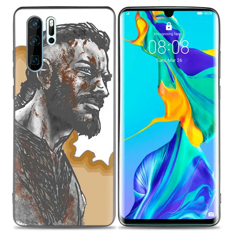 No.8 Роскошный чехол Ragnar Lothbrok Vikings для huawei P30 P20 Pro P10 lite Honor 8X 8A 8C 10 10i 20i P Smart+ Plus Y6 Y7 - Цвет: No.8