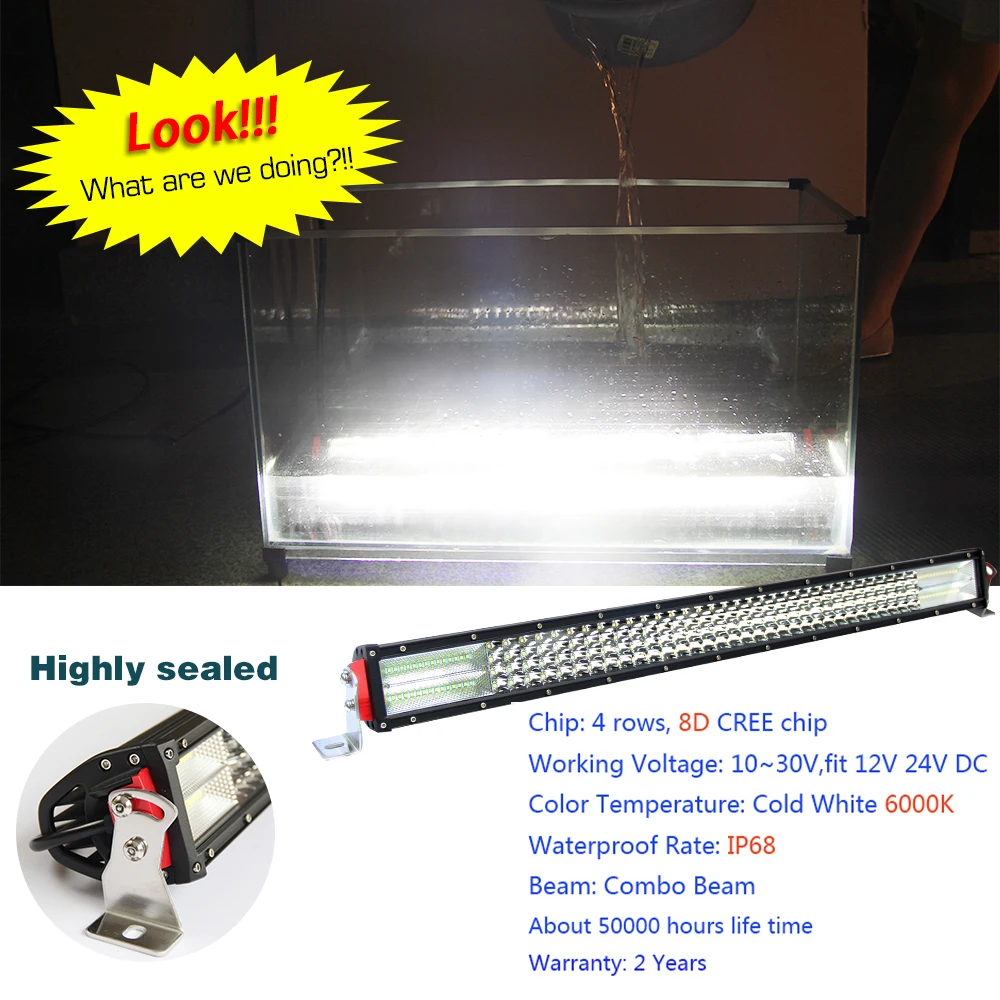 Светодиодная панель рабочего Освещения CO LIGHT 8D 4 22 32 42 дюйма 60 Вт 384 564 744 для