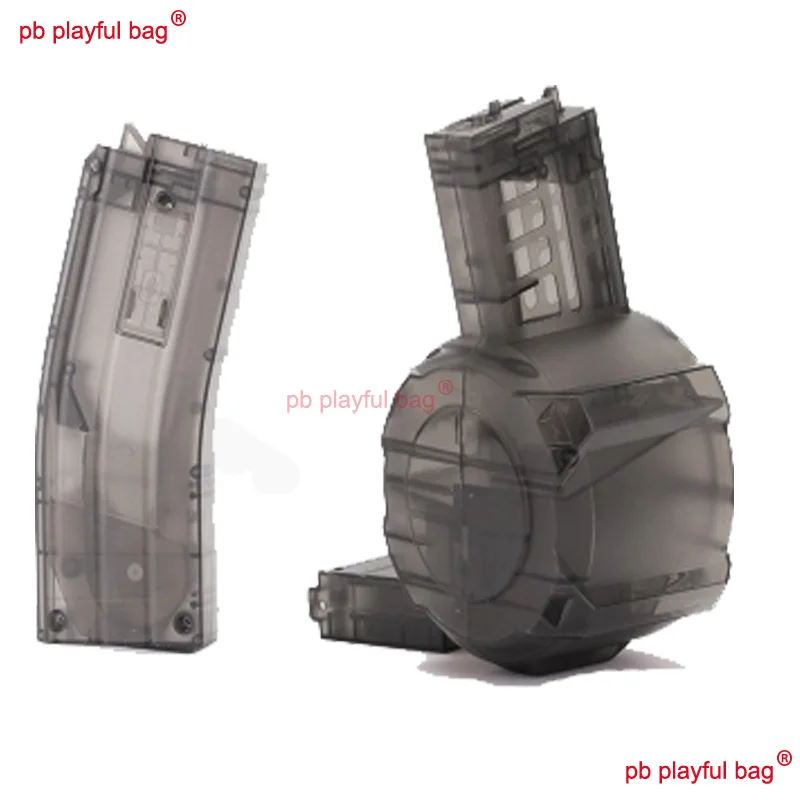 

PB Playful bag Outdoor sports gel ball toy M4 shark mouth toy drum toy clip Toy accessories D11