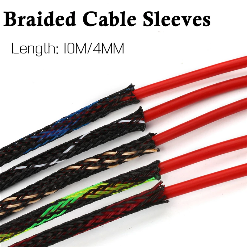 Втулки для кабеля 10 м проволочные втулки уплотненные нейлоновые плетеные