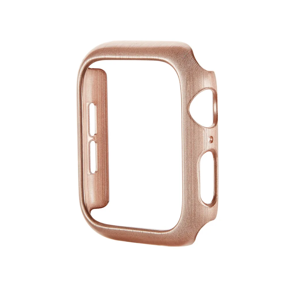 Мягкие часы из поликарбоната для Apple Watch Band 40 мм 44 iwatch 4 защитный чехол экрана