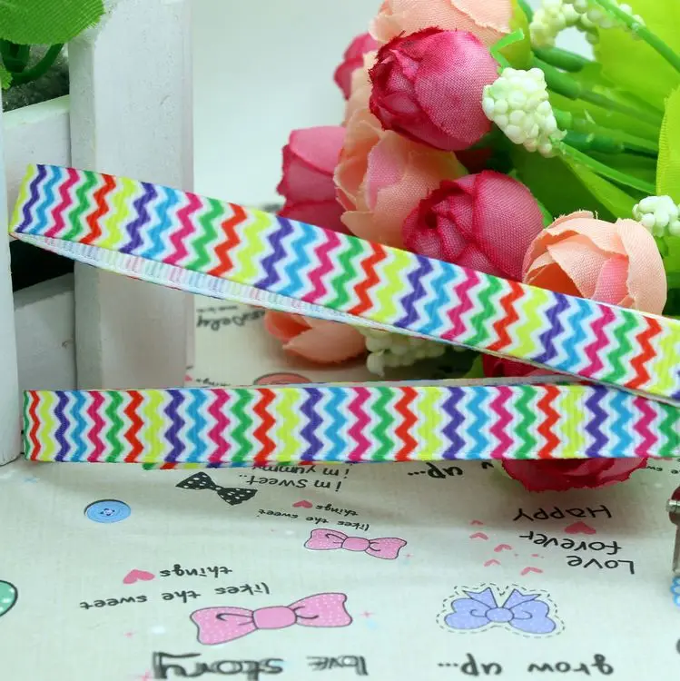 

DHK 3/8 ''5 ярдов корсажная лента для шевронов бант для волос diy вечерние украшения OEM оптовая продажа 9 мм C1255