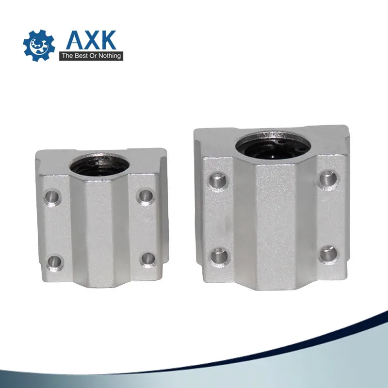 4 шт./лот SC6UU SCS6UU 6 мм Линейный Шарикоподшипниковый блок CNC роутер с LM6UU втулкой