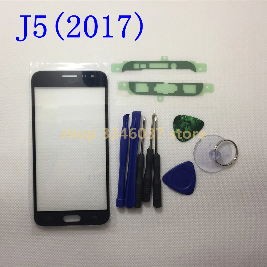 Замена ЖК переднего сенсорного экрана Стекло Внешний объектив для Samsung Galaxy J5 (2017)