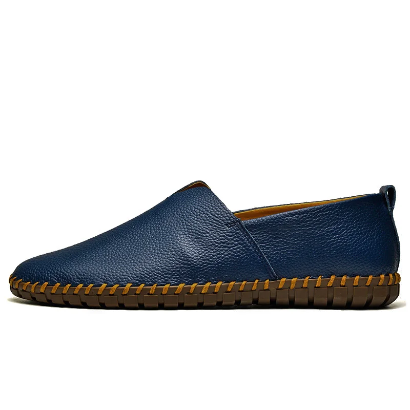 COSIDRAM/мужская повседневная обувь из натуральной кожи без застежки Новинка 2018 года