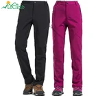 Женские и мужские флисовые брюки LoClimb, непромокаемые брюки для походов на открытом воздухе на осень и зиму, AM340