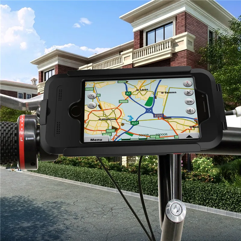 Водонепроницаемый велосипедный чехол для телефона держатель на Руль Подставка