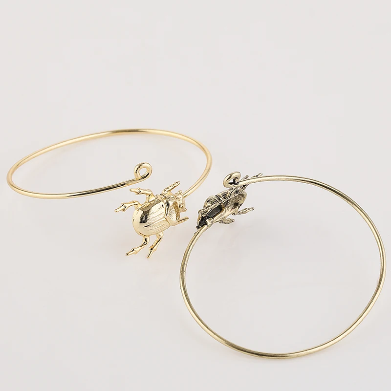 3 шт./лот новые Разноцветные Милые Браслеты в форме жука модные регулируемые