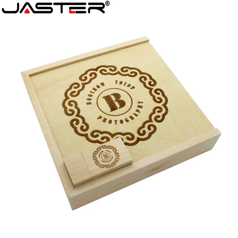 Флэш-накопитель JASTER в виде кленового дерева 64/16/32 ГБ usb + коробка | Компьютеры и