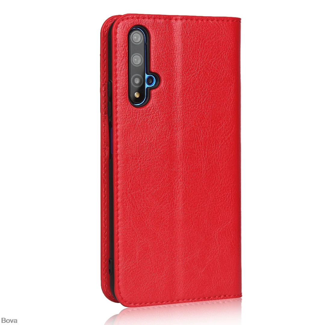 Premium Leather Case for Huawei Honor 20 Pro Honor20 Case Honor 20 flip case card holder cowhide holster Coque Fundas
