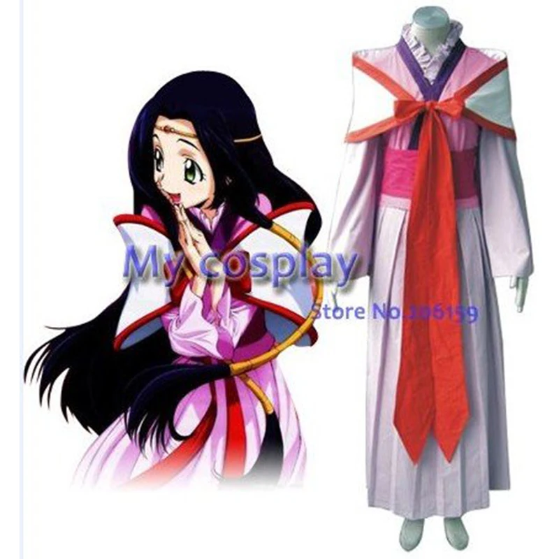 Косплей Костюм из аниме кода Geass-Код косплей Geass Kaguya Sumeragi женский костюм для