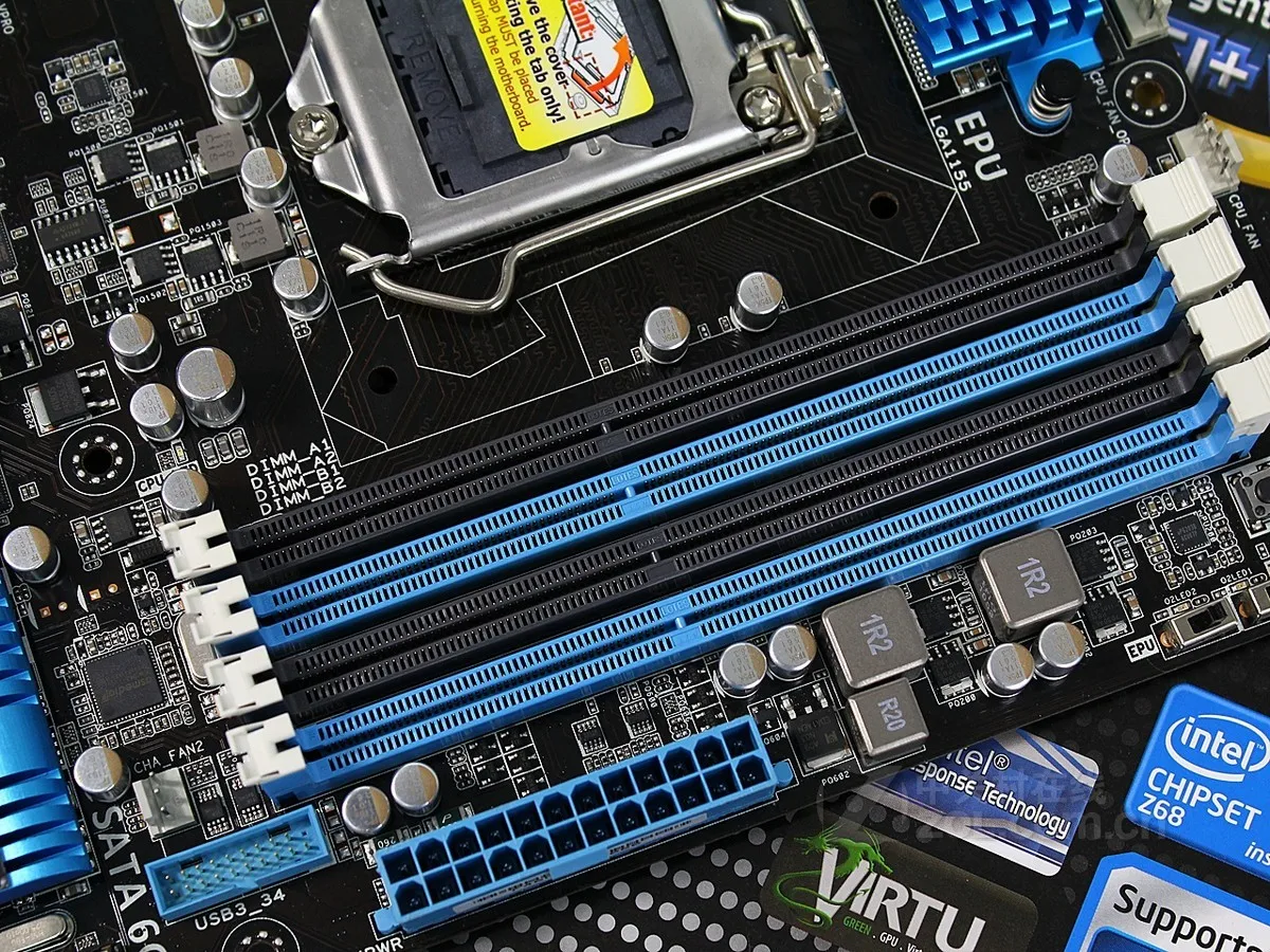 Asus P8Z68-V PRO настольная материнская плата Z68 розетка LGA 1155 i3 i5 i7 DDR3 32G ATX UEFI BIOS оригинальная подержанная материнская плата на продажу