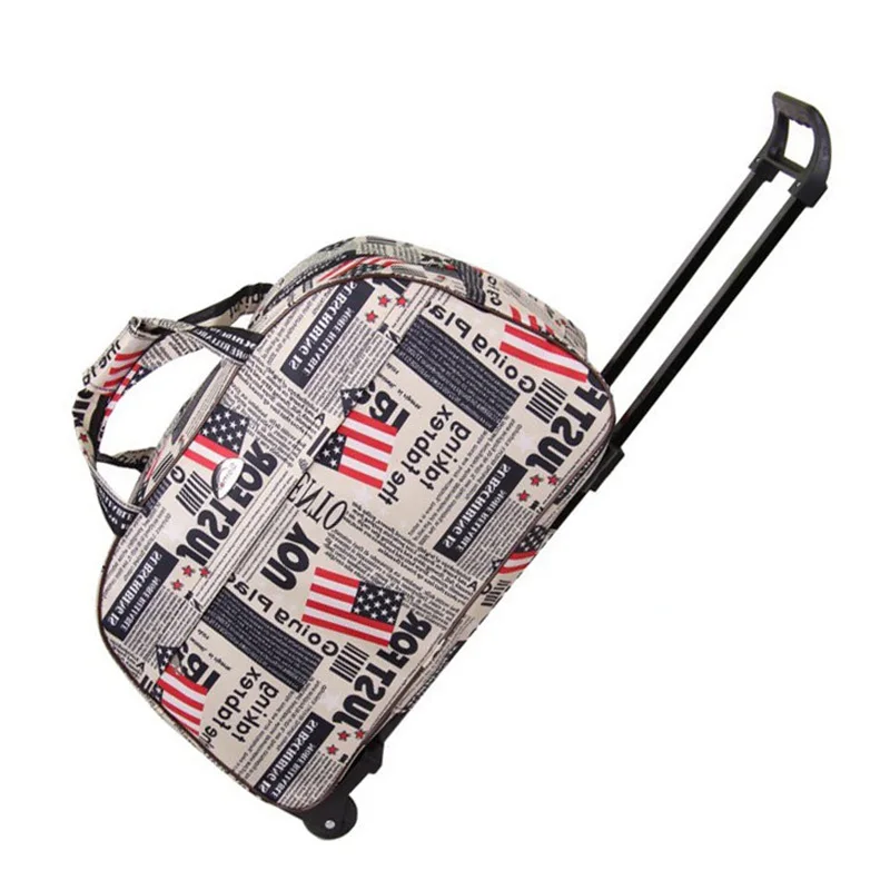 04 Travel bag Новая Водонепроницаемая Дорожная сумка на колесиках для мужчин и женщин, сумка для багажа, вместительная сумка с колесиками, аксессуары для путешествий - Цвет: 04 Travel bag