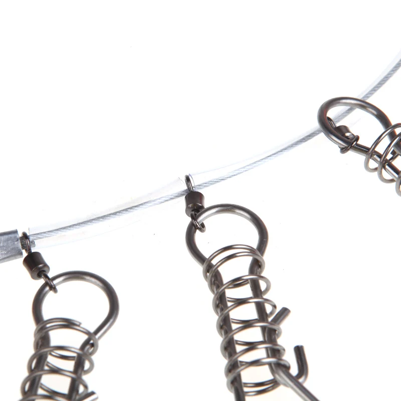 Рыболовный замок из нержавеющей стали пряжка ремень для живой рыбалки поплавок