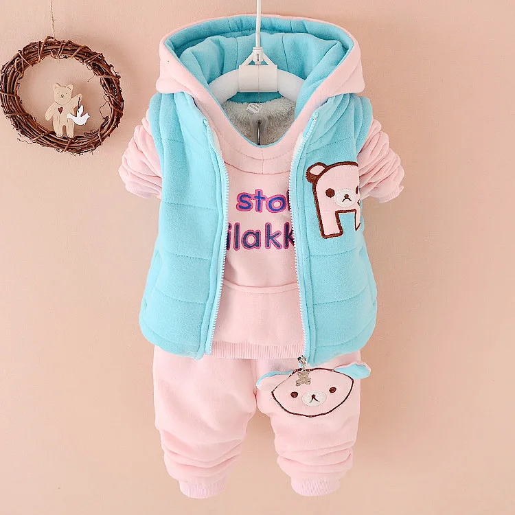 

Новинка 2022, Модный хлопковый комплект детской зимней одежды для мальчиков и девочек, детские спортивные теплые брендовые Детские костюмы и...