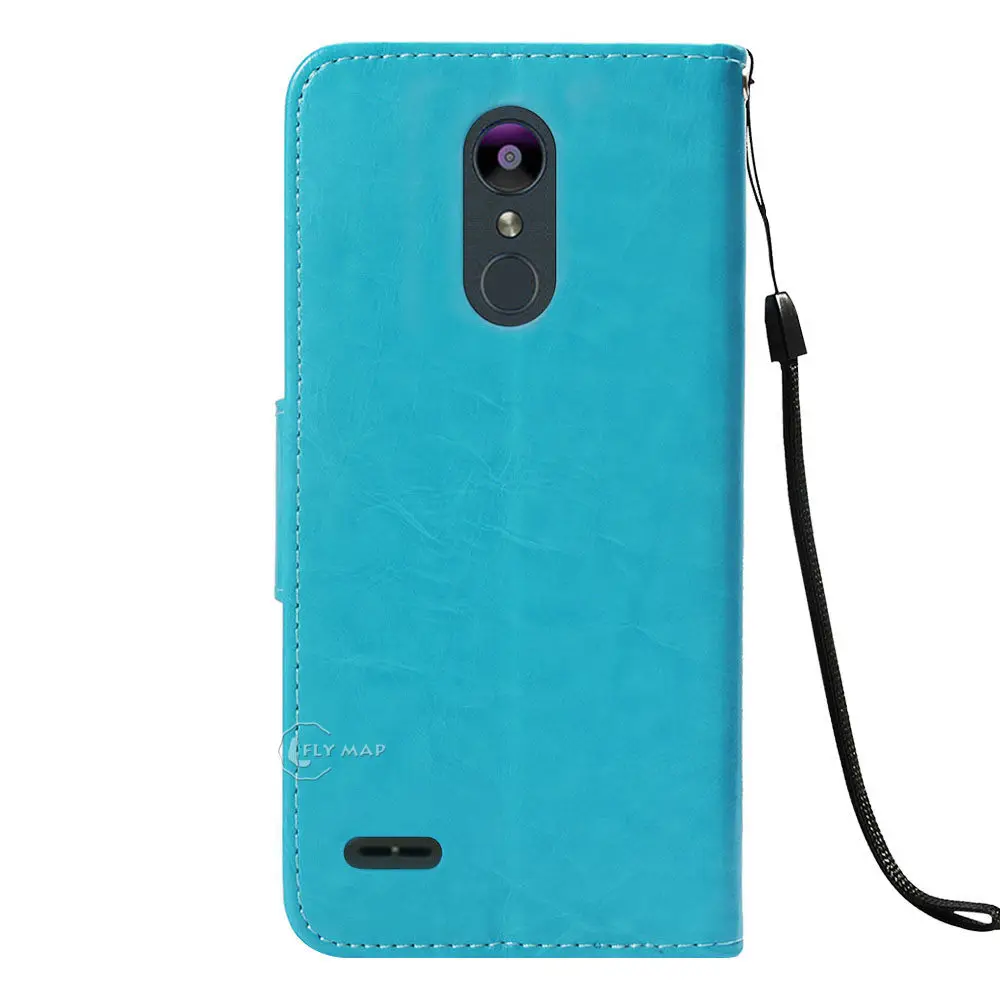Винтажный флип-чехол для LG K8 2018X210 кошелек мобильного телефона кожаный чехол K9 2018