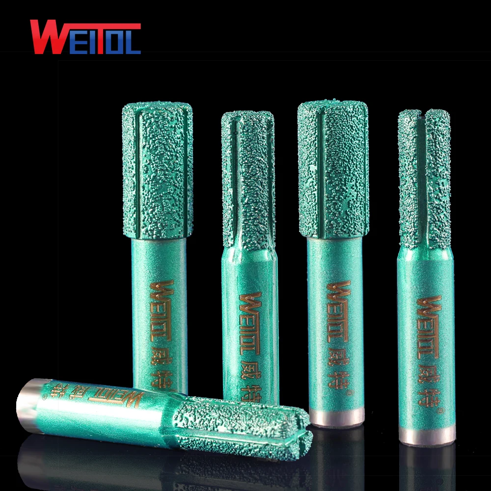 

WeiTol 1PCS 12.7MM SHK Diamond Emery Stone Router Bits Marble Granite Cutting Tools Free Shipping