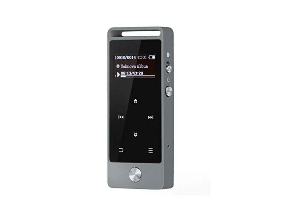 Серый BENJIE S5 Bluetooth версия 8G APE/FLAC/WAV сенсорный экран мини HiFi музыкальный плеер начального уровня без потерь - Цвет: Серый