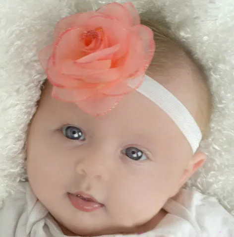 Новинка 2016 года Винтажная мягкая Кружевная повязка на голову с цветами для