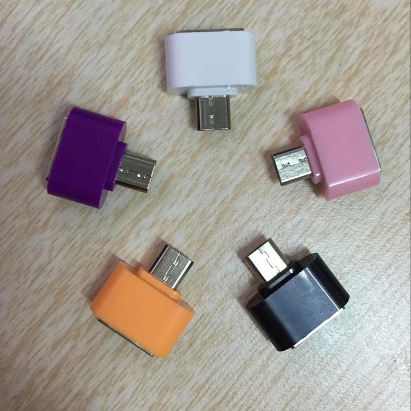 Удобный прочный мини микро USB к USB OTG адаптер конвертер для Android смартфона OTG адаптер для Android телефона