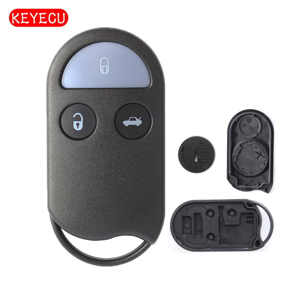 Новый Сменный Чехол Keyecu для дистанционного ключа чехол с 3 кнопками Nissan Altima Maxima
