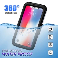 100 waterproof case for iphone xr max xr xs x ip68 diving swimming waterdirtshock proof phone bag cases for iphone xr x