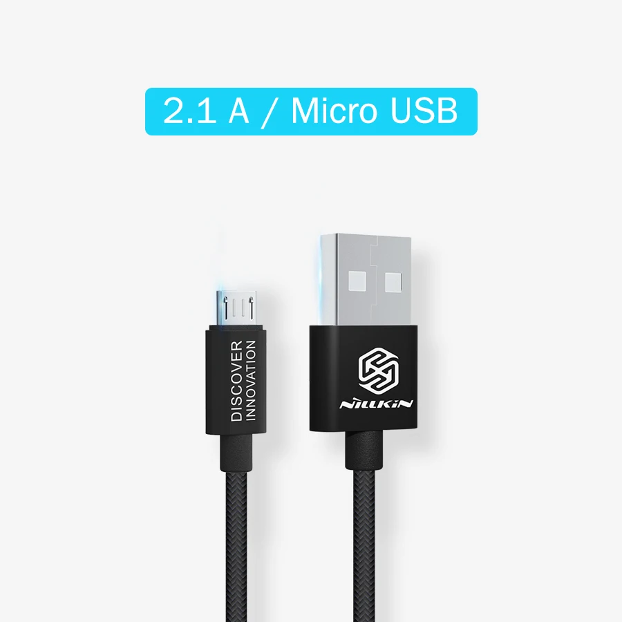 Кабель Nillkin Micro USB / Type C для зарядки и передачи данных USB-кабель Xiaomi Samsung Sony Huawei 100 см