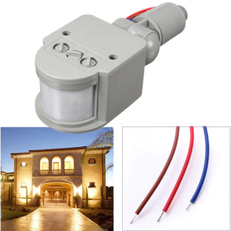 Светодиодный инфракрасный датчик движения настенный светильник переключатель