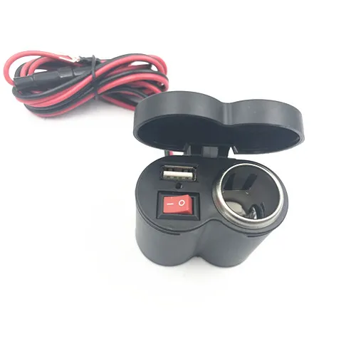 Универсальный Водонепроницаемый USB прикуриватель для мотоцикла 12 В| |