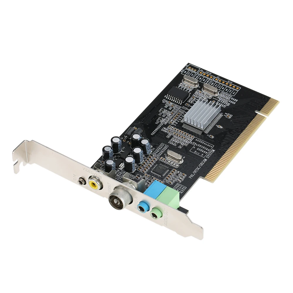 PCI внутренний тв тюнер карта MPEG видео DVR Захват рекордер PAL BG PAL I NTSC SECAM PC PCI мультимедийная карта дистанционного управления