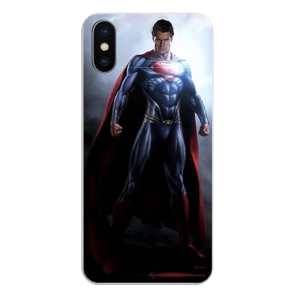 Супермен Человек из стали DC Comics логотип искусство силиконовый чехол для Huawei Honor 8