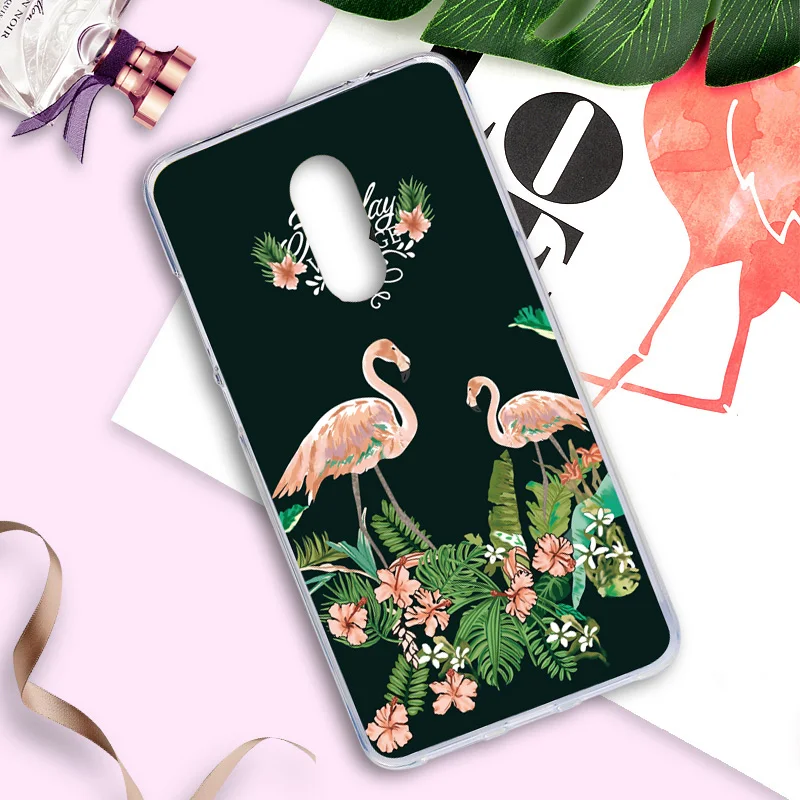 Cover For Xiaomi Redmi Note 4X Case Painted Cute Flower Animal Flamingo Bags Xiomi Redmi4X Cases Silicone Protective Shell |