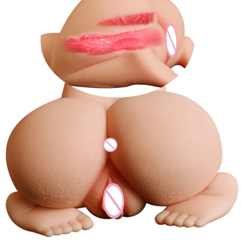 Мужские Силиконовые Большие ягодицы настоящие анальные вагины мягкие секс куклы