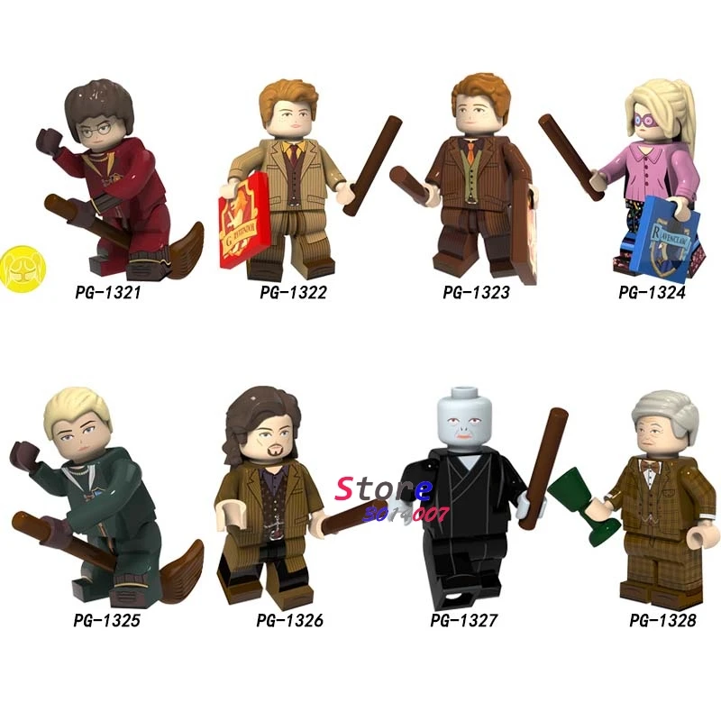 10Set-PG8155 10 комплектов, Волшебная серия из фильма 4, Властелин колец, Игра престолов, фигурки, строительные блоки, игрушка, модель, кубики для детей - Цвет: 10Set-PG8155
