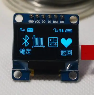 Бесплатная доставка! 1 шт. 0 96 дюймов oled дисплей Модуль синий|module rf|module classdisplay beads |