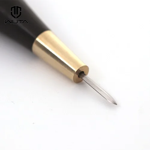 L-Diamond Awl-1pcs WUTA Diamond форма шило Эбеновое дерево ручка Leather Craft Вышивание шило наборы ручной работы Вышивание инструменты DIY Stitcher конус - Цвет: L-Diamond Awl-1pcs