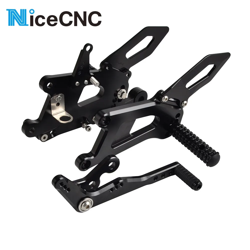 NICECNC Регулируемые задние комплекты подножки для триумфа Daytona 675R 675 R 2013-2016 2014