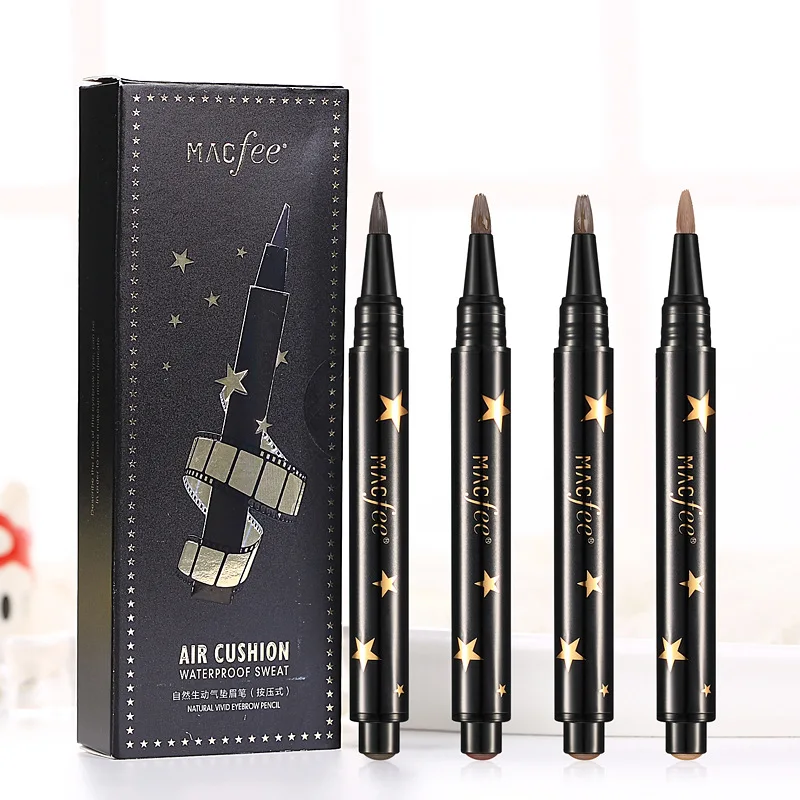 Фирменные натуральные пигменты жидкие карандаши для бровей хны кофейные