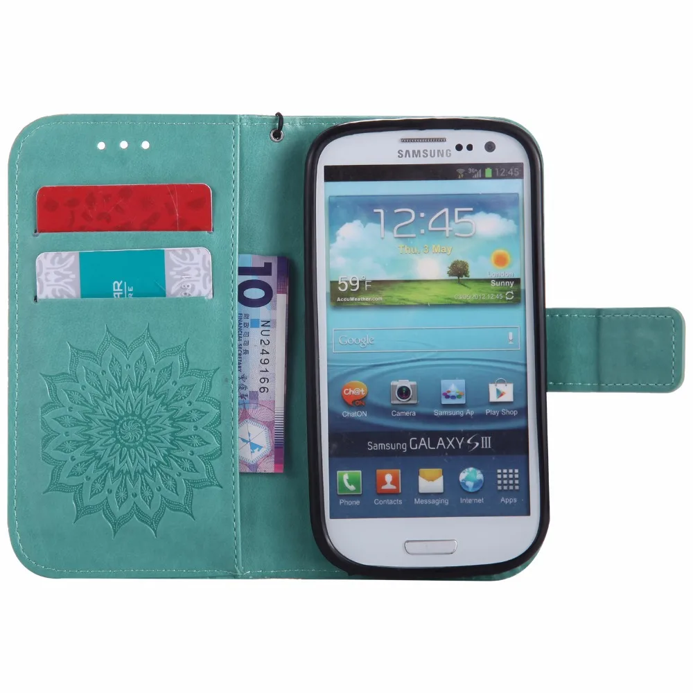 Чехлы с откидной крышкой для Samsung Galaxy S3 Neo роскошные чехлы телефонов i9300i GT-i9301 A8 2018
