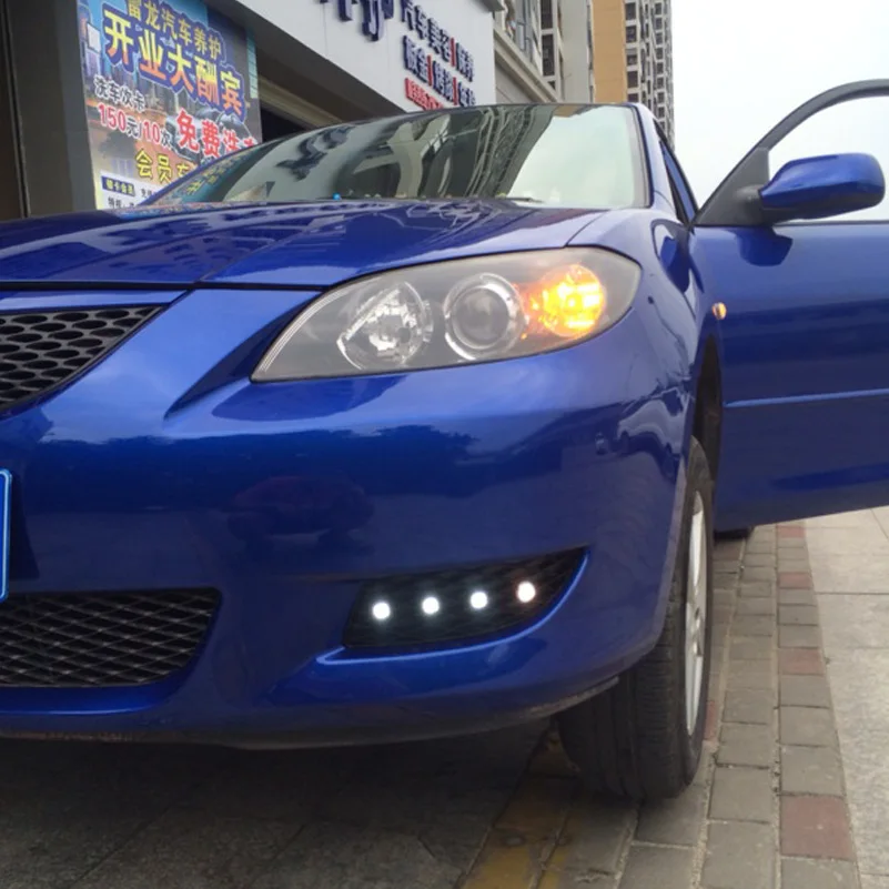 2x AUXITO белый светодиодный светильник Eagle Eye водонепроницаемый для Toyota RAV4 Corolla Camry
