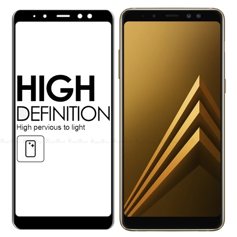 Для Samsung Galaxy A8 2018 A530 A530F Экран защитная плёнка полностью покрывающая пленка из