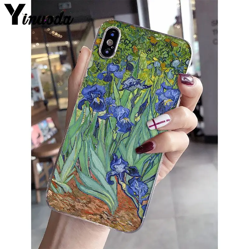 Yinuoda Ван Гог Картина маслом Мон картина маслом мягкий чехол для телефона iPhone X XS MAX 6 6s 7 7plus 8 8Plus 5 5S SE XR 10