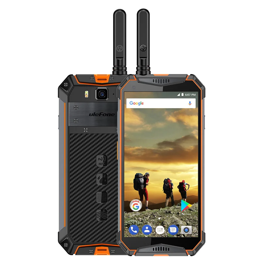 Ulefone power 3T Android 8 1 IP68 Водонепроницаемый 5 7 &quothelio P23 Octa Core 4 Гб + 64 21MP 10030 мАч OTG NFC иди и