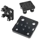 Деталь для 3D-принтера Openbuilds, специальная скользящая пластина для алюминиевых профилей, v-образный вырез, мини-пять рулеток, Openbuilds V, козловая планка-#