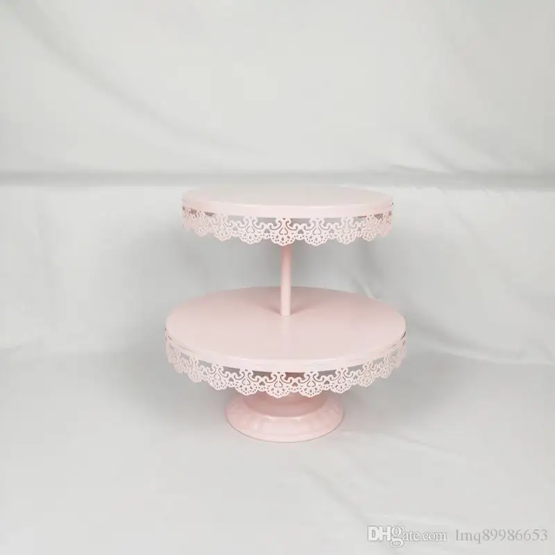 4 шт Розовый Белый подставка для торта Европейский Стиль Металл Железо стойка