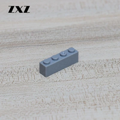 Grey MOC детские образовательные игрушки блоки пластиковые детали для конструктора 1x4 совместимый с лего 3010 части игрушки для девочек мальчиков 1000 шт - Цвет: Grey