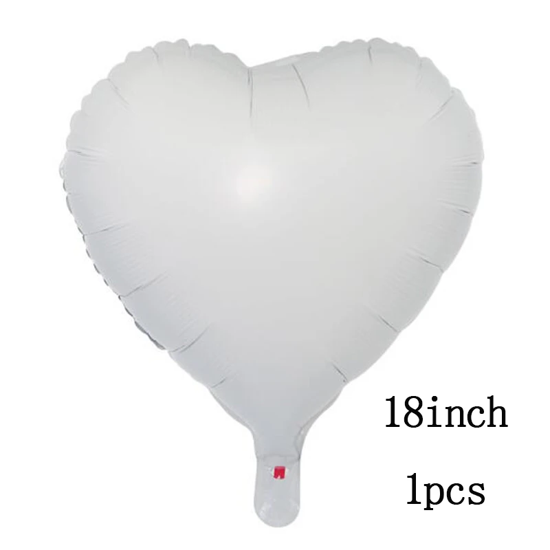 18inch white 1 шт./лот, 60*40 см, милые воздушные шары в виде панды из алюминиевой фольги, праздничные украшения для дня рождения, Детские вечерние надувные игрушки - Цвет: 18inch white